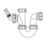 Flomasta P Trap w/ Single Appliance Inlet  White 48mm