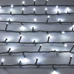 200 LED Indoor & Outdoor Ice White String Christmas Lights