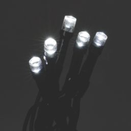 200 LED Indoor & Outdoor Ice White String Christmas Lights
