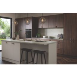 Wilsonart  Matt Grey Stone Effect Laminate Worktop 4100mm x 600mm x 38mm