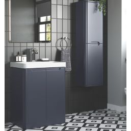 Floorstanding Vanity Unit & Basin Matt Indigo 805mm x 460mm x 840mm