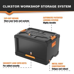 Magnusson Clikstor 1-Door Stackable Tool Chest 20½"