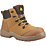 Amblers 308C Metal Free   Safety Boots Honey Size 6.5
