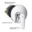 Grohe Start Edge Concealed Single Outlet Manual StarLight Chrome Mixer Shower Valve