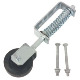 GateMate Heavy Duty Gate Wheel 100mm Silver