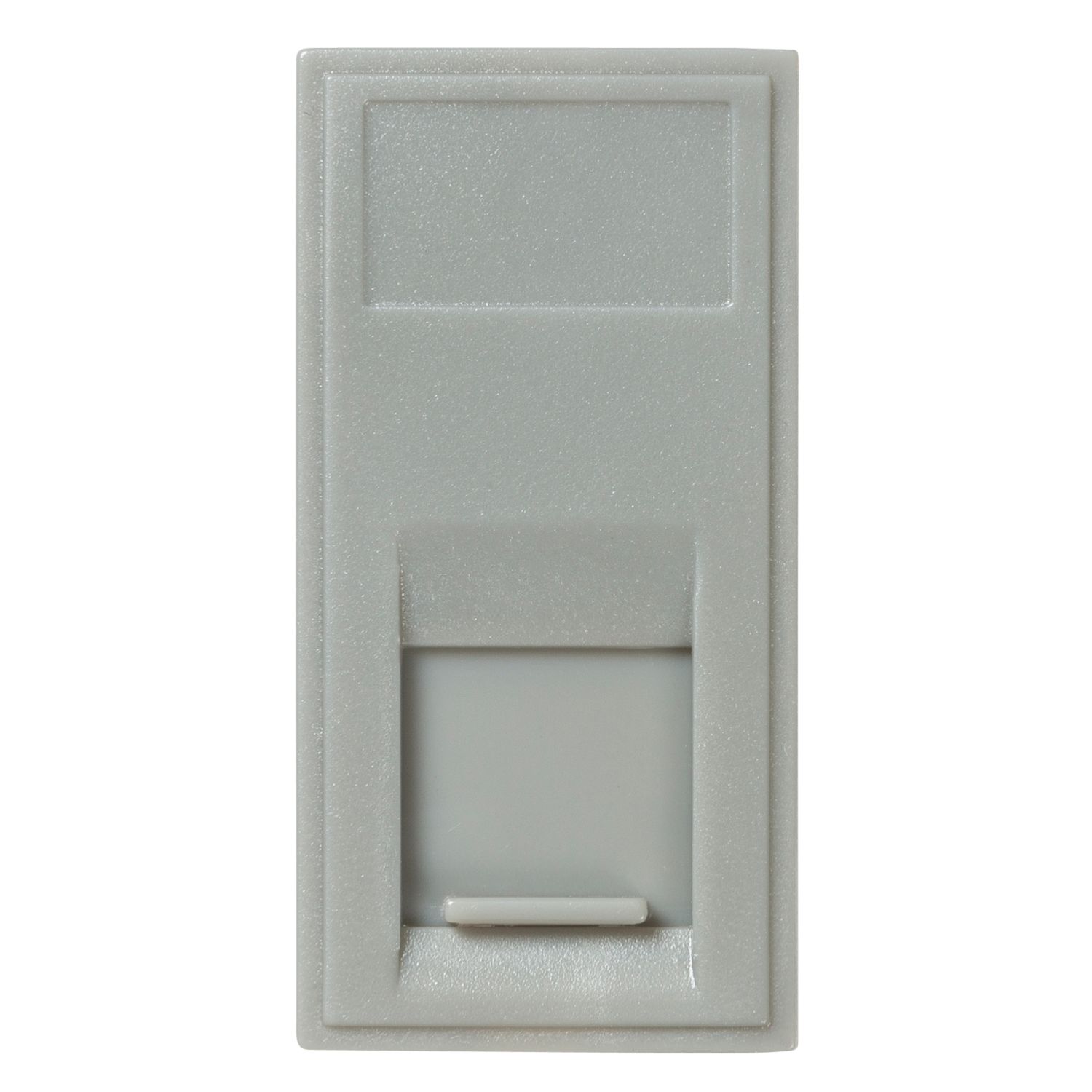 Knightsbridge Modular RJ45 Ethernet Socket Grey with Grey Inserts (237CT)