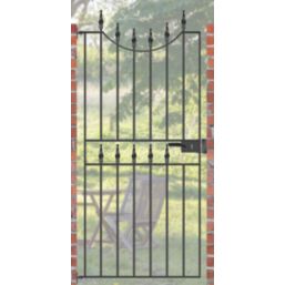 Apollo Whitby Tall Gate Black 855mm x 1880mm
