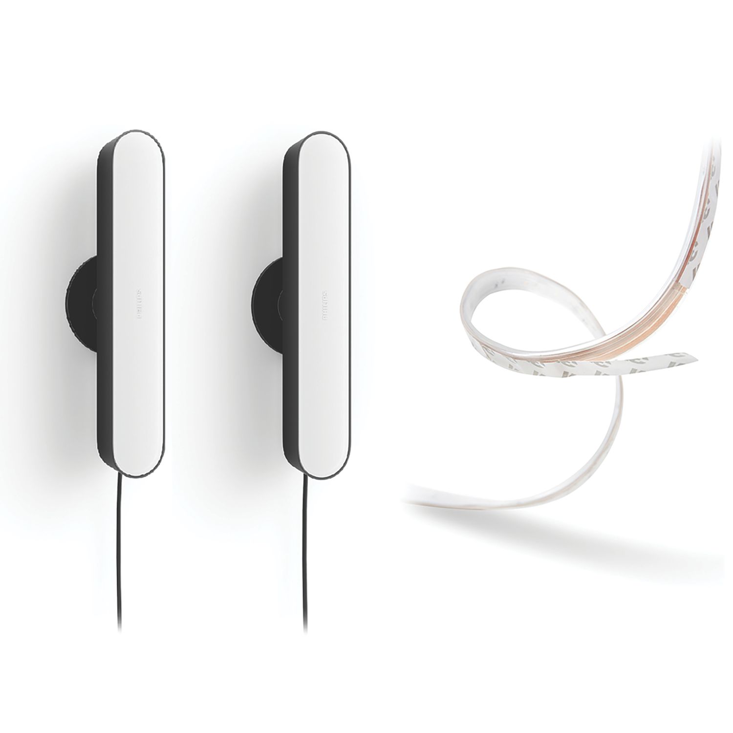 Philips Hue Play LED Ambiance Smart Light Bar & Lightstrip Plus Kit Black 42W 500lm 3 Pieces (237JA)