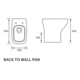Soft-Close Back-to-Wall Pan with Quick-Release Seat