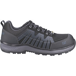 CAT Charge S3 Metal Free   Safety Trainers Black Size 8