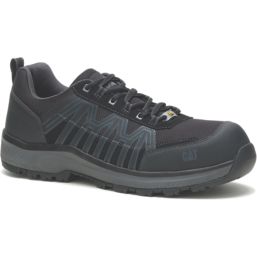 CAT Charge S3 Metal Free   Safety Trainers Black Size 8