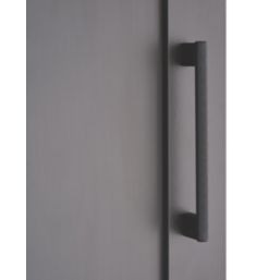 Elite Knobs & Handles Kensington Knurled D Handle Matt Black 169mm