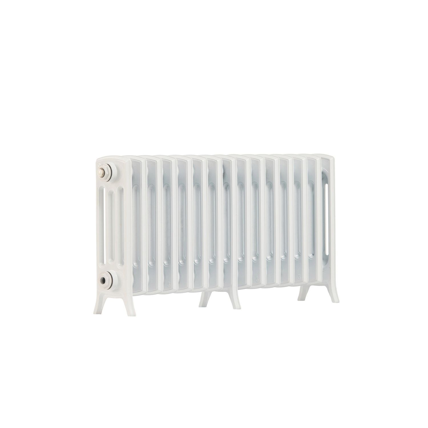 Arroll Edwardian 450mm x 906mm 2808BTU White Horizontal Designer Radiator (237KY)