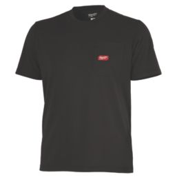 Milwaukee  Short Sleeve T-Shirt Black X Large 44-46" Chest