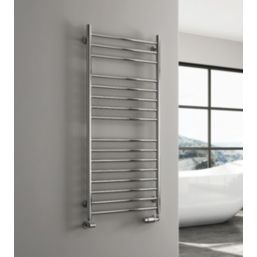 Reina 1200mm x 600mm 2027BTU Stainless Steel Flat Designer Towel Radiator