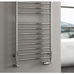 Reina 1200mm x 600mm 2027BTU Stainless Steel Flat Designer Towel Radiator