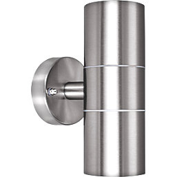 Luceco LEXDSSUD-03 Outdoor Decorative External Wall Light Stainless Steel