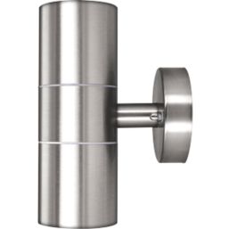 Luceco Azurar Outdoor Decorative External Wall Light Stainless Steel