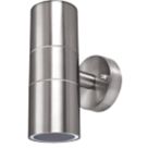 Luceco Azurar Outdoor Decorative External Wall Light Stainless Steel