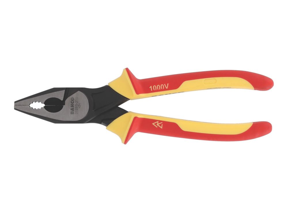 Bahco VDE Combination Pliers 8" (200mm)