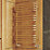 Terma Alex Heated Towel Rail 760m x 500mm Brass 1406BTU