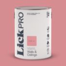 LickPro  5Ltr Pink 12 Vinyl Matt Emulsion  Paint