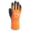 Wonder Grip WG-338 Thermo Plus Thermal Waterproof Gloves Orange 2X Large
