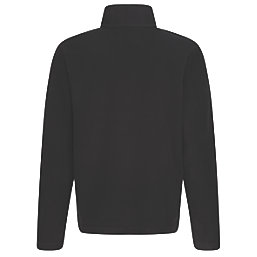 Regatta Micro Zip Neck Fleece Black X Large 43 1/2" Chest