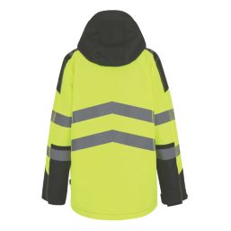 Regatta Hi Vis X-Pro Shell Jacket Black/Yellow X Large 44" Chest