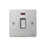 Schneider Electric Ultimate Low Profile 20AX 1-Gang DP Control Switch Polished Chrome with Neon with White Inserts
