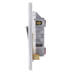 Schneider Electric Ultimate Low Profile 20AX 1-Gang DP Control Switch Polished Chrome with Neon with White Inserts