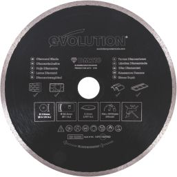 Evolution RAGEBLADE210DIAMOND Multi-Material Diamond Blade 210mm x 25.4mm