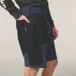 Hard Yakka Toughmaxx Lite Holster Stretch Work Shorts Dark Navy 36" W