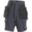 Hard Yakka Toughmaxx Lite Holster Stretch Work Shorts Dark Navy 36" W