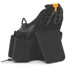 Toughbuilt ClipTech Journeyman Electrician Pouch with Shoulder Strap Black