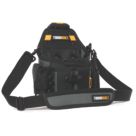 Toughbuilt ClipTech Journeyman Electrician Pouch with Shoulder Strap Black
