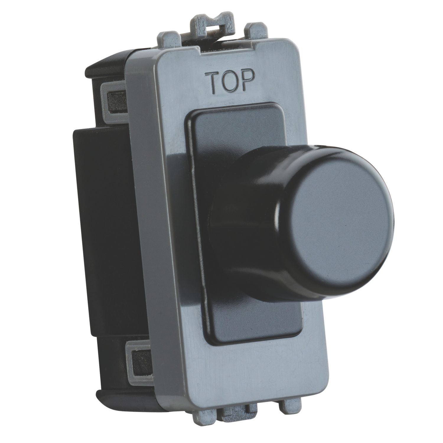 Knightsbridge 2-Way LED Grid Dimmer Switch Matt Black (238CR)