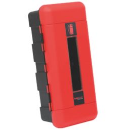 Firechief 106-1001 Single Extinguisher Cabinet 335mm x 240mm x 715mm Red/Black