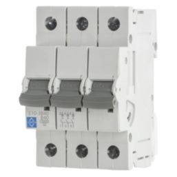 Lewden E10 40A 3-Pole B Curve 3-Phase MCB