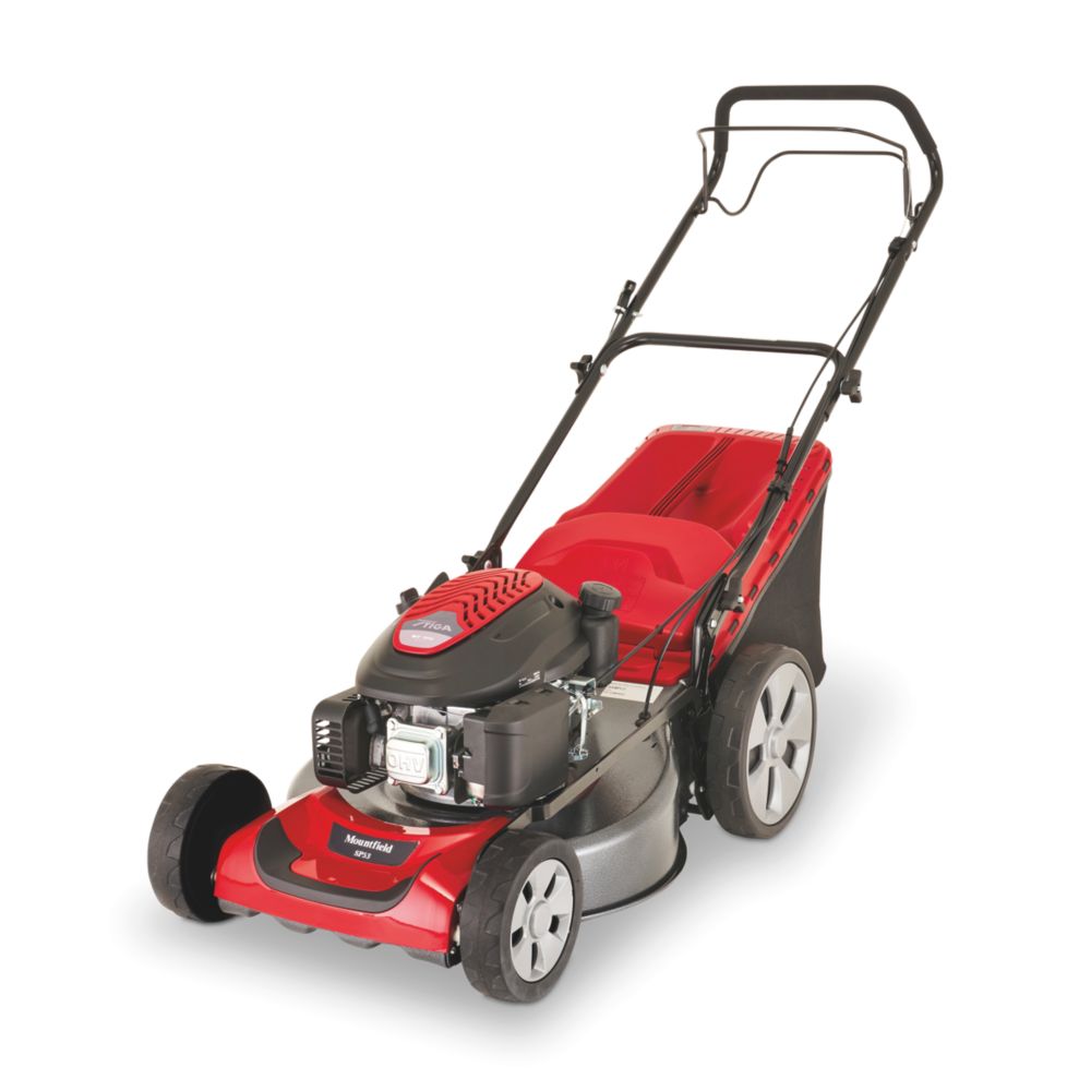 Mountfield SP53 51cm 166cc Self-Propelled Rotary Petrol Lawn Mower ...