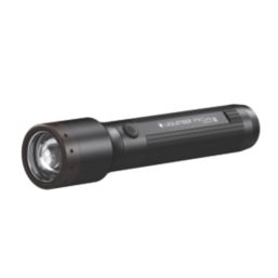 LEDlenser P7R Core Rechargeable LED Torch Black 1400lm Screwfix