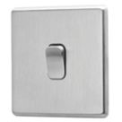 Arlec  10A 1-Gang Intermediate Switch Stainless Steel