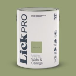 LickPro  5Ltr Green 18 Vinyl Matt Emulsion  Paint
