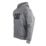 CAT Trademark Hooded Sweatshirt Heather Grey 2X Large 50-52" Chest