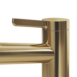 Swirl Bonda Brass 250mm Tall Lever Mono Basin Mixer Tap