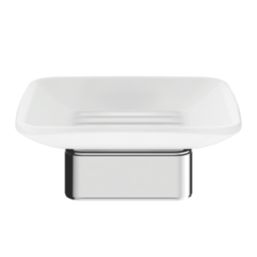 Swirl Swindale Bathroom Soap Dish & Holder Chrome
