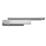 Briton 2321B.T.SES Fire Rated Overhead Door Closer Silver