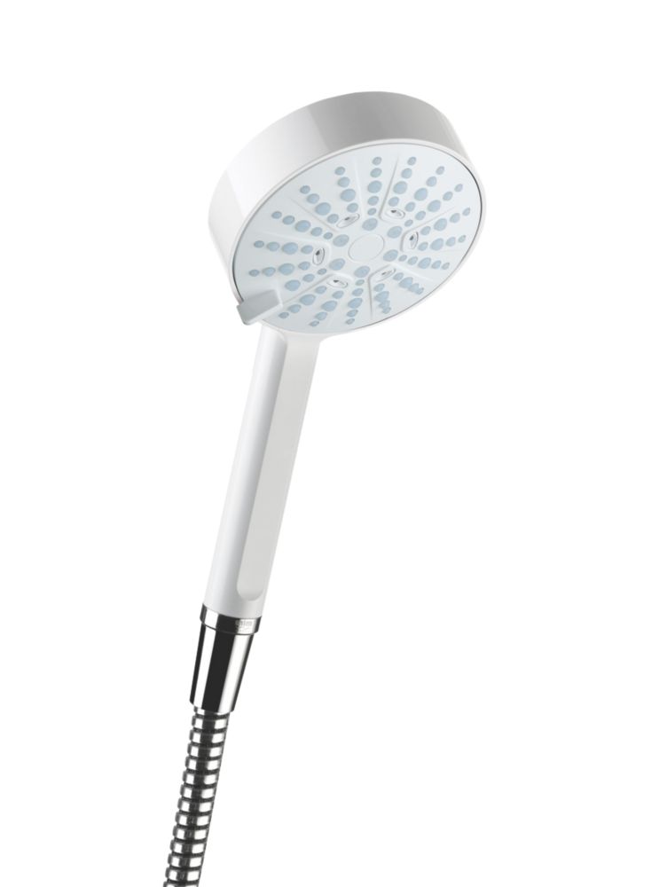 Mira Beat Shower Handset White 111mm x 251mm Screwfix