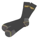 CAT  Work Boot Socks Black 11-14 3 Pairs
