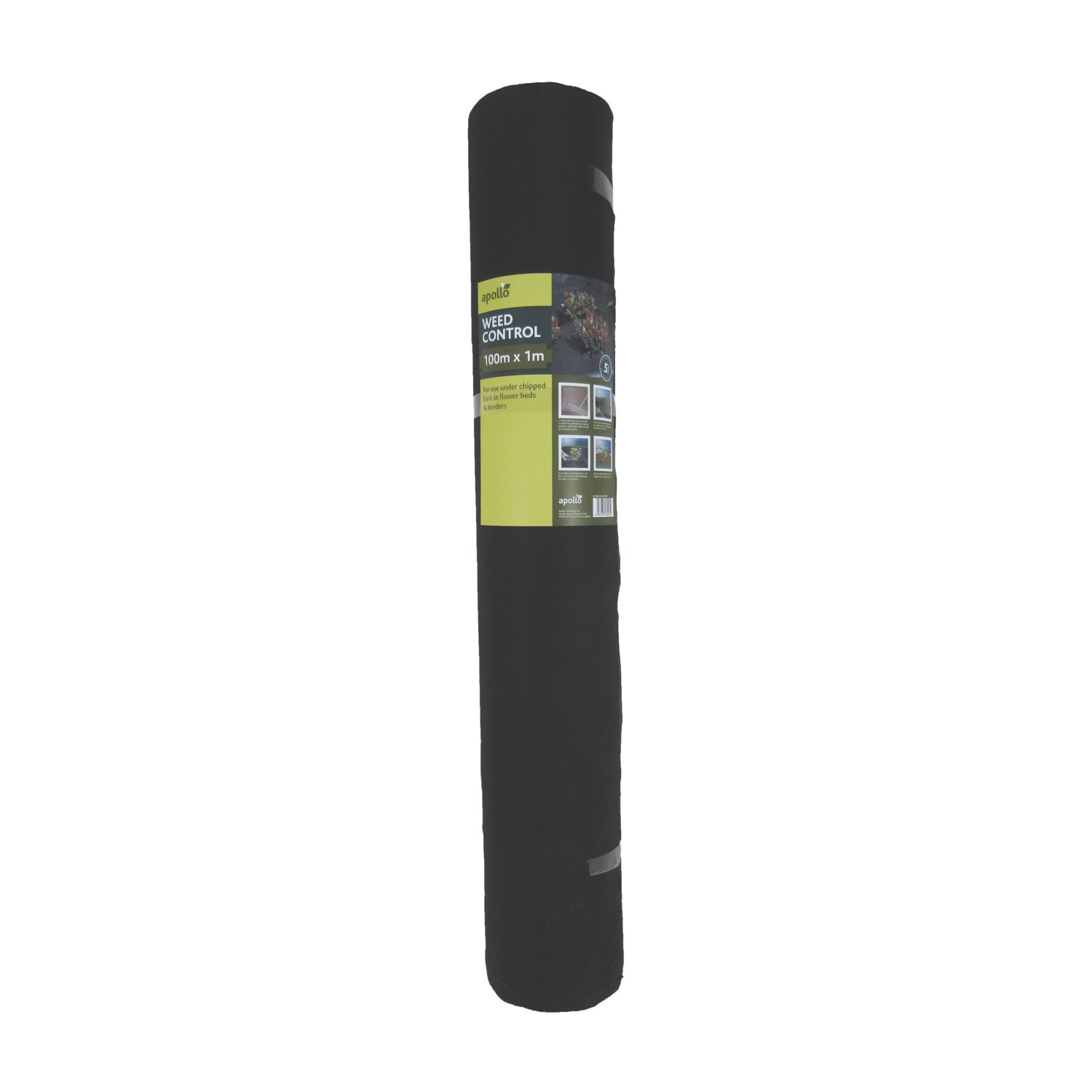 Apollo Weed Control Fabric Roll 100m x 1m (23991)